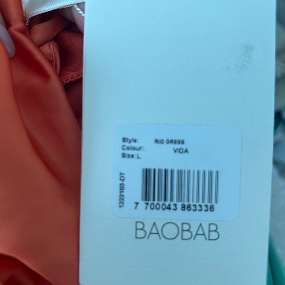 Baobab Collection Orange-to-Yellow Ombre Knot-Front Maxi Dress - Picture 10 of 10